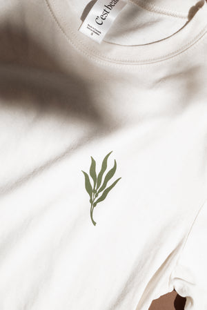 T-shirt col rond unisexe